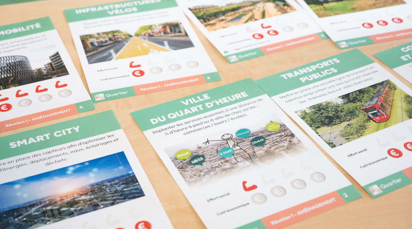Atelier des Transitions Urbaines - concevoir un quartier résilient, heureux, et décarboné.