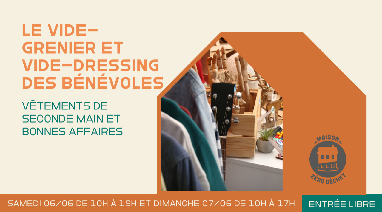 Le vide-dressing et vide-grenier de nos bénévoles