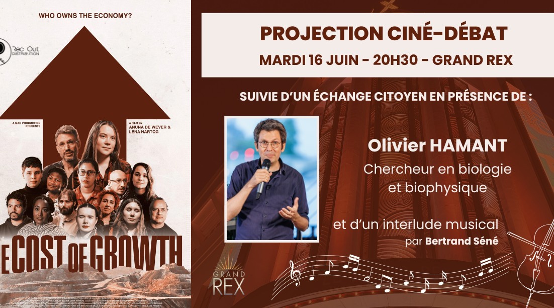 Projection au Grand Rex de The Cost of Growth