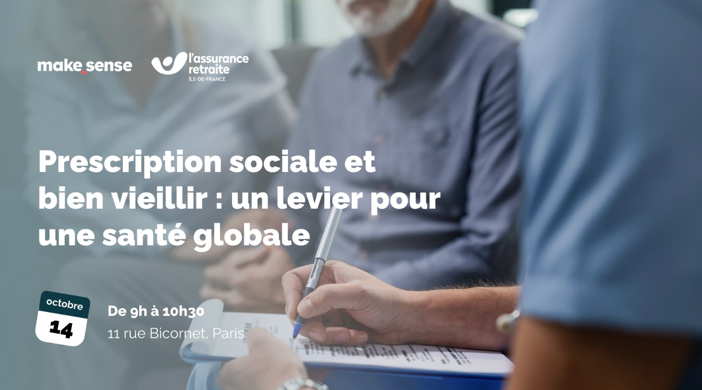 [Des idées et des croissants] Prescription sociale et bien vieillir : un levier pour une santé globale