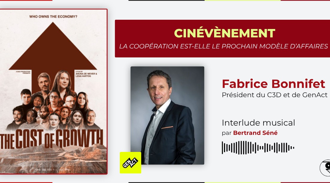 FABRICE BONNIFET : Cinévénement du film "THE COST OF GROWTH" au Grand Rex !