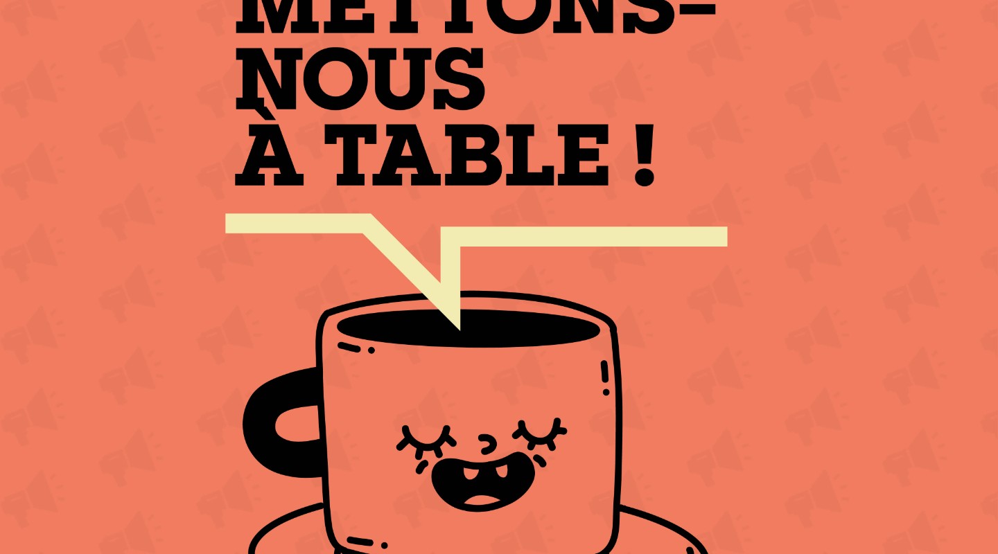 Mettons nous à table