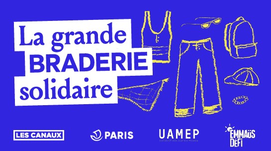 Grande Braderie Solidaire avec Emmaüs Défi !