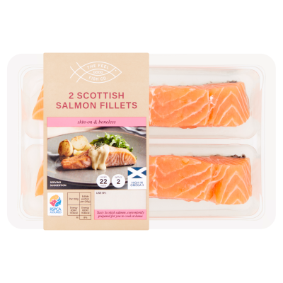 Scottish Salmon Fillets - Twin Pack