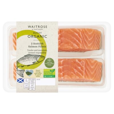 Duchy Organic 2 Scottish Salmon Fillets