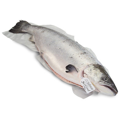 Medium Fresh Whole Scottish Salmon (3-4kg)