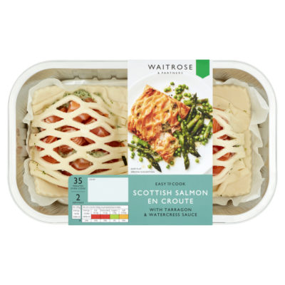 Scottish Salmon En Croute with Tarragon & Watercress