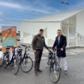 Mauro Paoletti, amministratore delegato di Moeves, e l'assessore alla Mobilità del Comune di Cuneo Luca Pellegrino