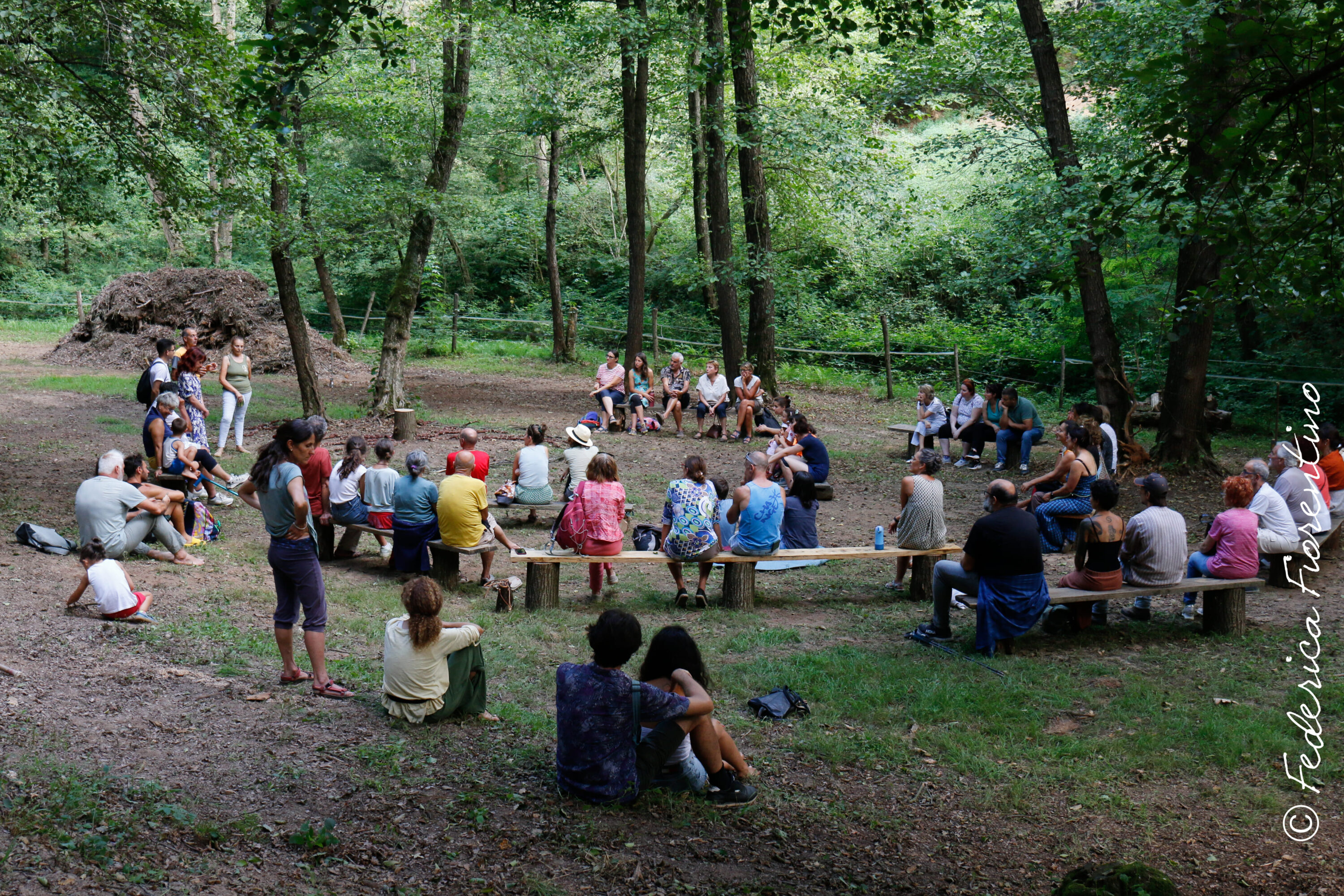 Un precedente incontro immersivo nel bosco (ph@Federica Fiorentino)