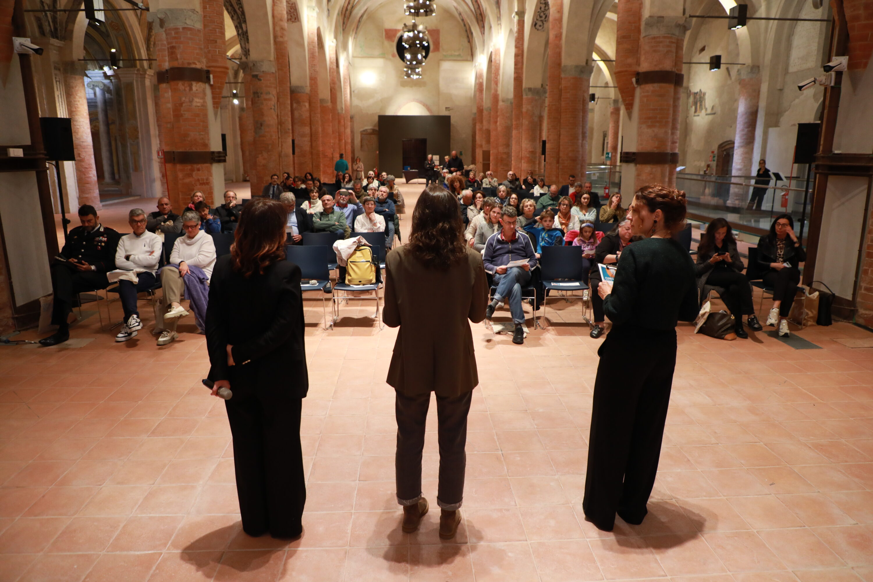 Un momento della prima serata di Cuneo Archeofilm 2025 (ph@Raffaele Masano)