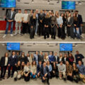 Foto di gruppo per i neodiplomati e neolaureati vincitori delle borse di studio 2025 della Banca di Caraglio