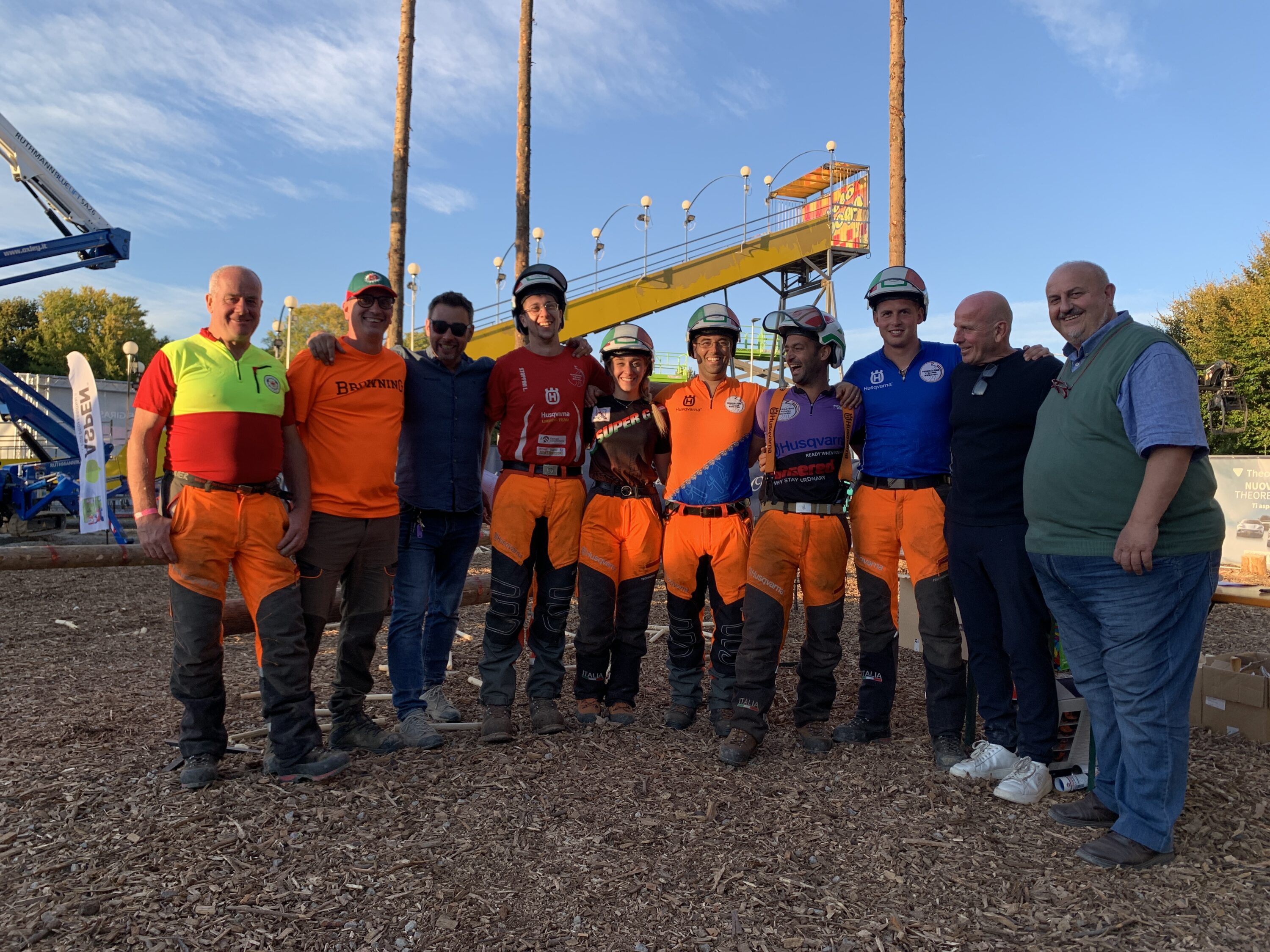 Oktoberfest Cuneo ha ospitato il Pentathlon del boscaiolo (ph@Laura Atzeni)