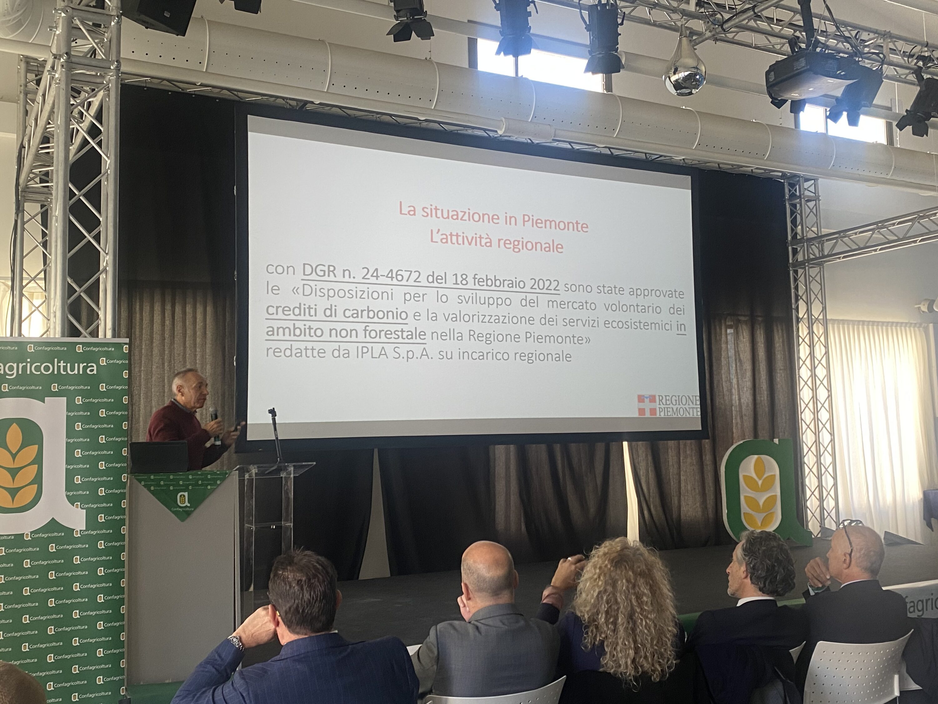 Marco Corgnati, funzionario del Settore Forestale della Regione Piemonte