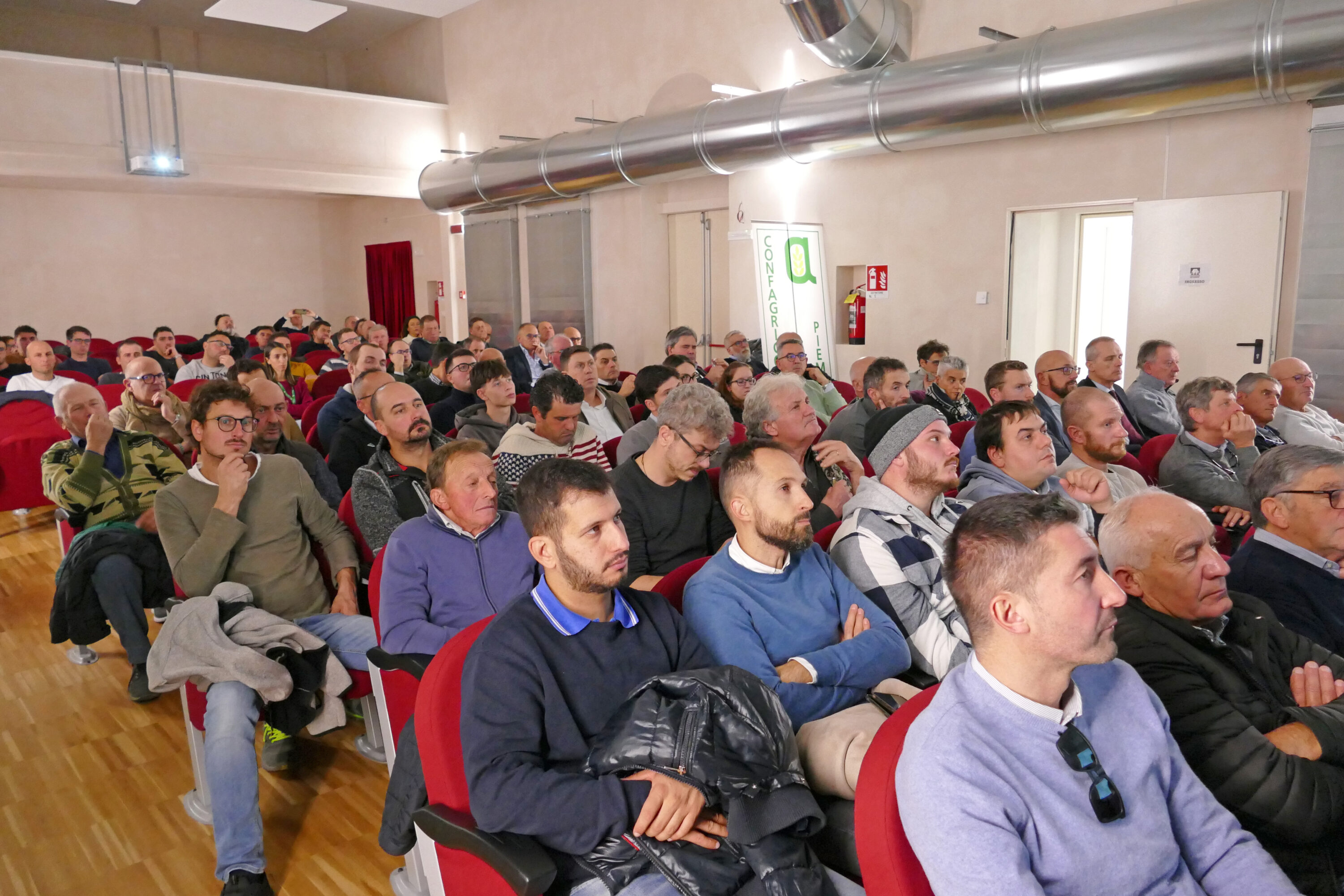 Il pubblico intervenuto a Marene