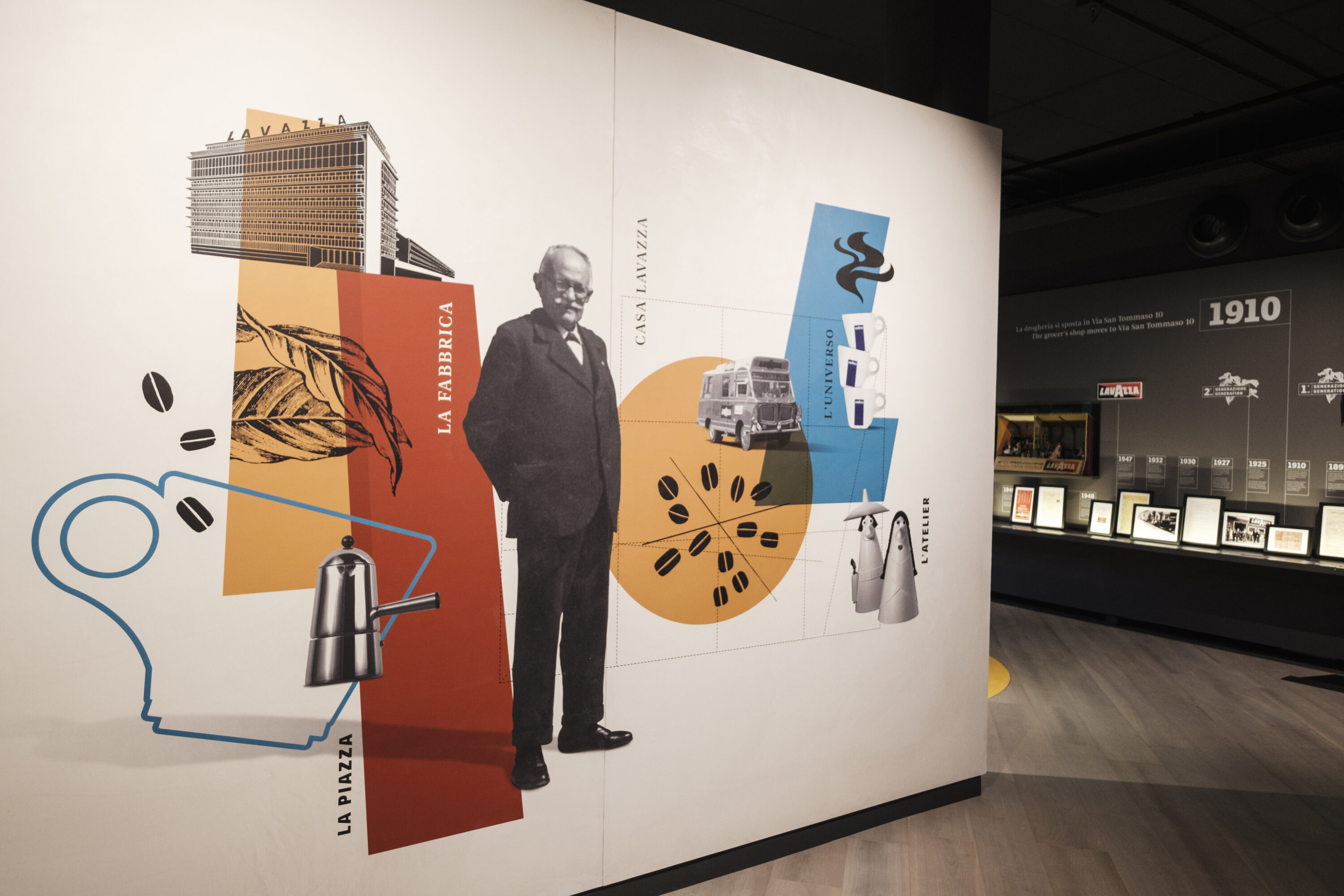 Un'immagine di Casa Lavazza