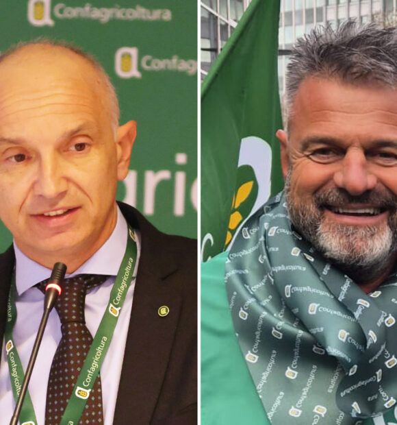 I riconfermati ai vertici di Confagricoltura nazionale Enrico Allasia e Michele Ponso