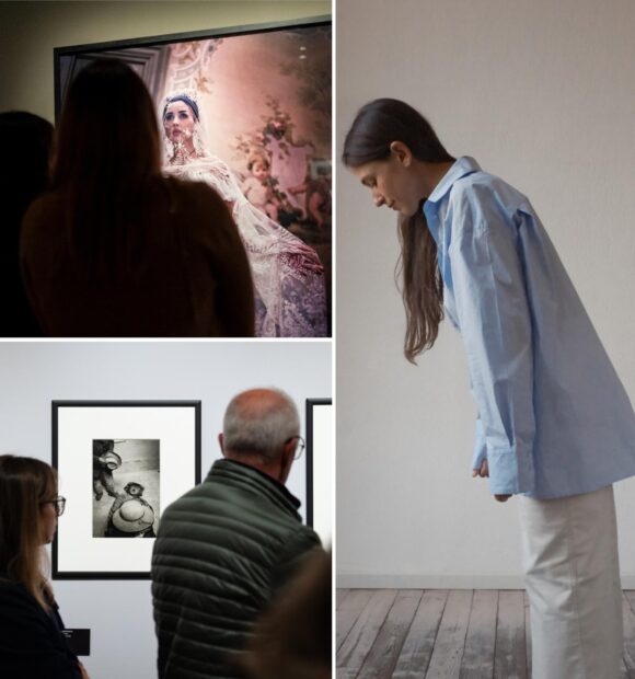A San Valentino, promo 2×1 sul biglietto delle mostre “Intrecci” (ph@Marco Isaia) e “La moda, la vita" (ph@Marco Rostagno). Sabato 21 febbraio Silvia Stella Osella(ph@Arianna Roda) ospite del Public programme "Oltre la moda"