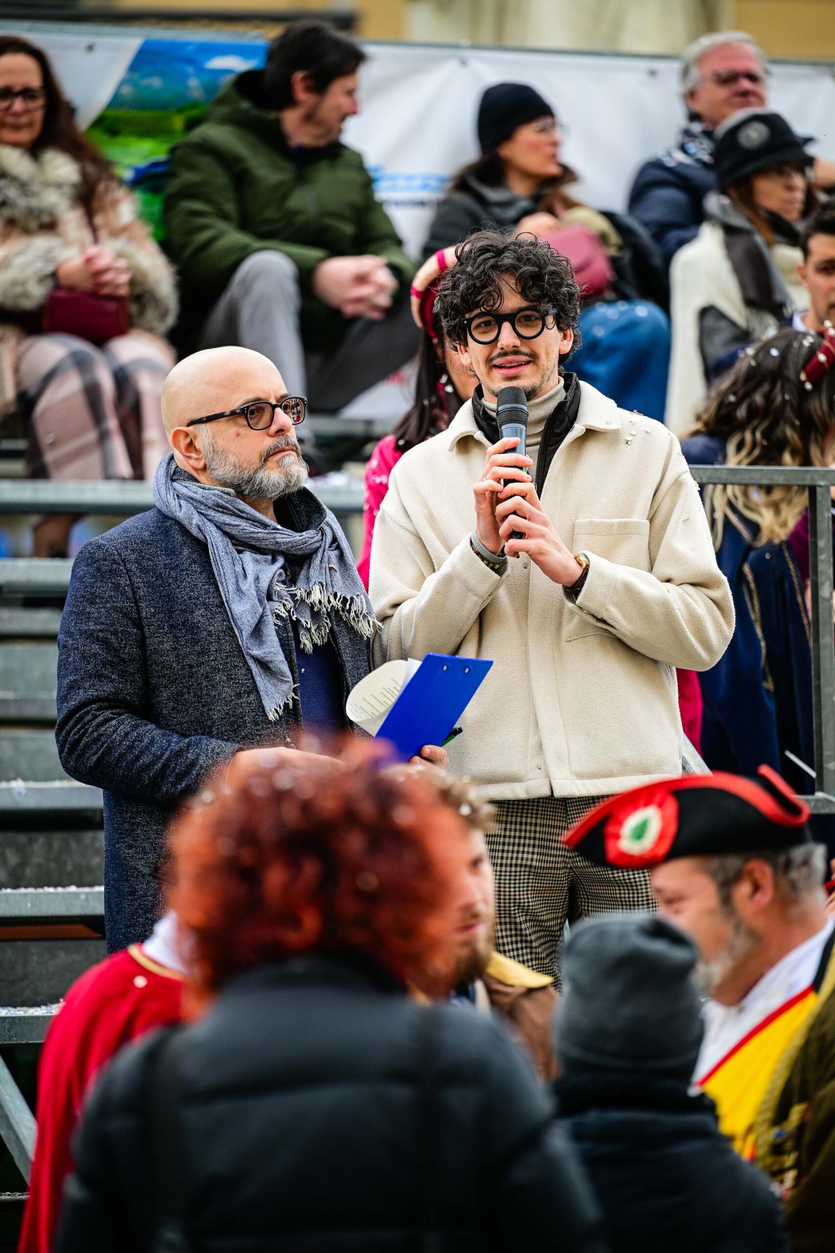 Carlo Allemano, presidente di FAB,al 9° Carnevale degli Oratori di Saluzzo