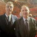 Il presidente di Confindustria Imperia Luciano Tesorini con il presidente di Confindustria nazionale Emanuele Orsini