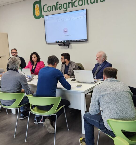 Una riunione del progetto svoltasi persso la sede di Confagricoltura a Savigliano nelle settimana scorse