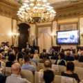 Il saluto del presidente della Camera di commercio di Cuneo, Luca Crosetto, alla presentazione del Rapporto Cuneo 2026