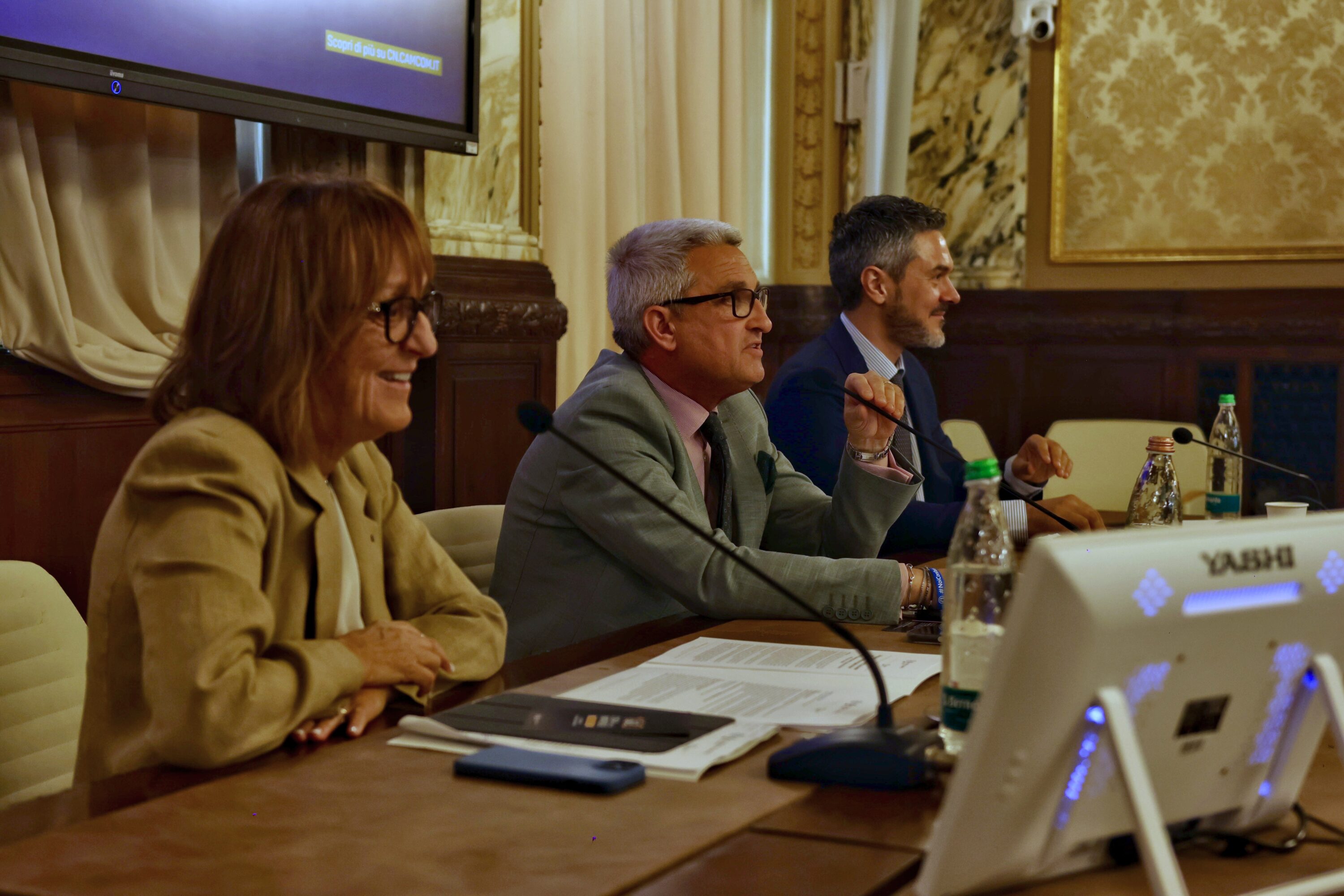 Patrizia Mellano, Luca Crosetto e Davide De Luca
