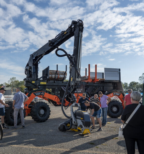 Uno scatto della 79ª Mostra della Meccanica Agricola di Saluzzo