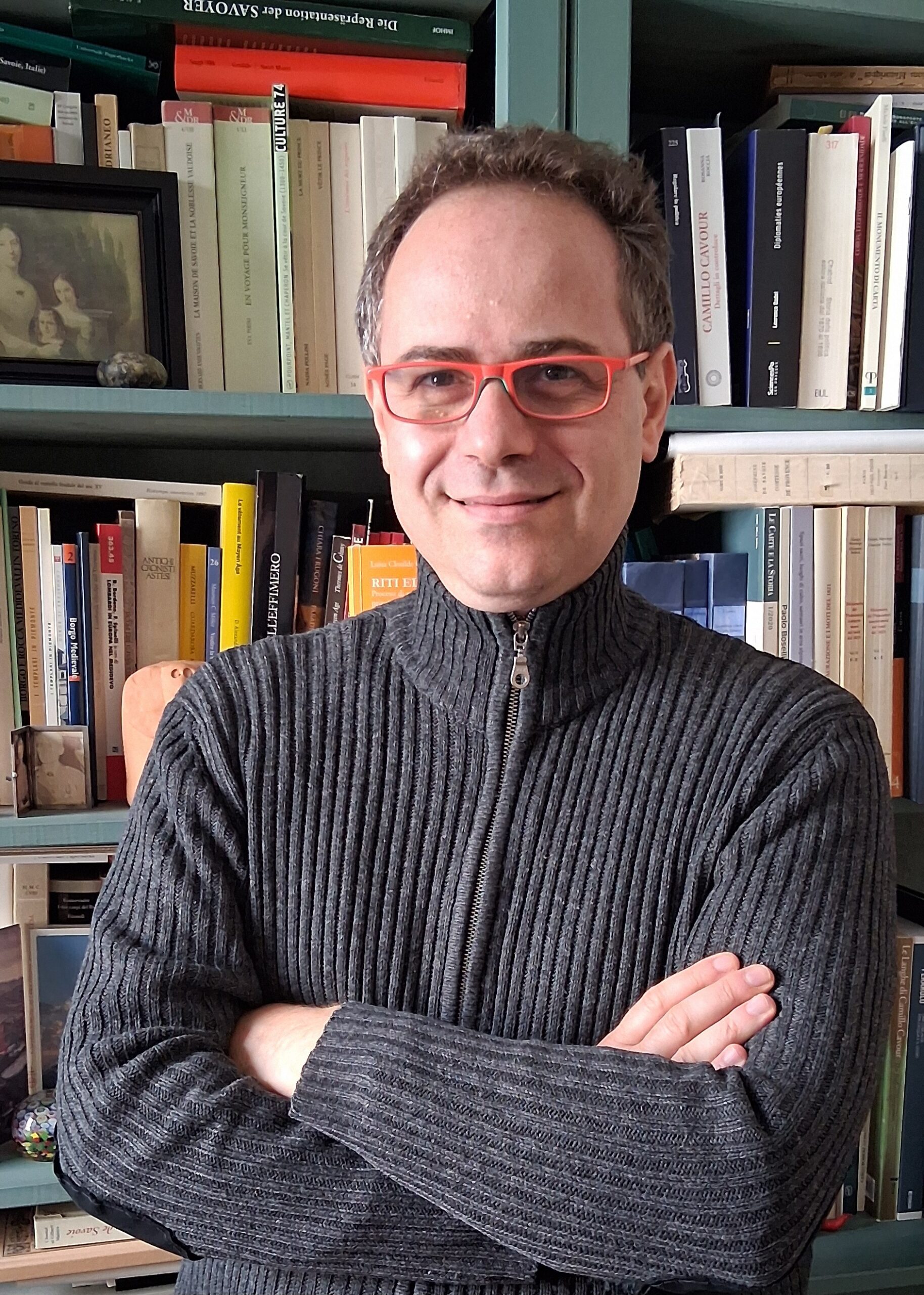 Pierangelo Gentile, storico medievista e presidente della Società per gli studi storici, archeologici e artistici della provincia di Cuneo