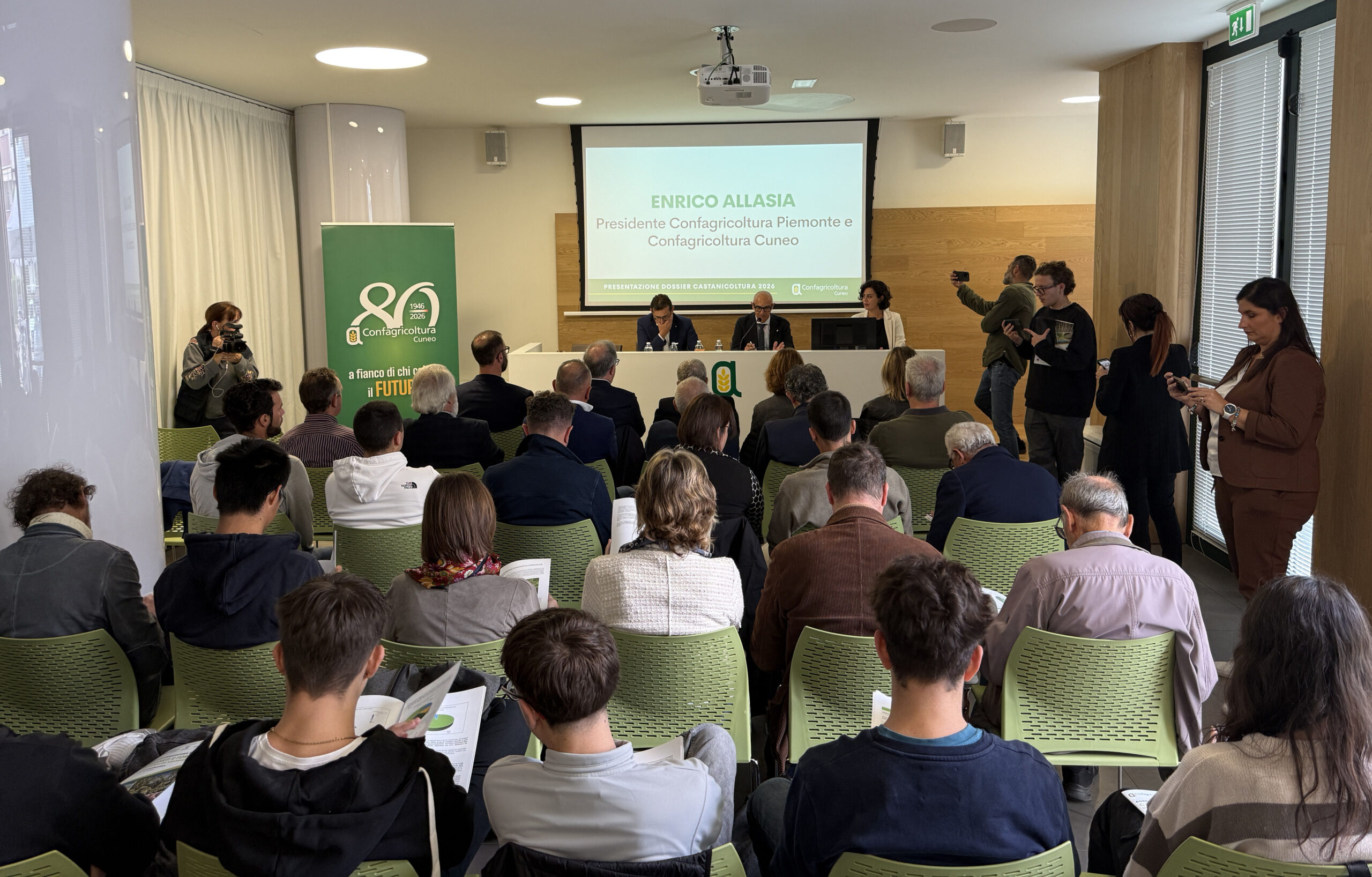 La presentazione del Dossier "Castagneti e foreste: un patrimonio da valorizzare. Sfide, risorse e prospettive per il territorio cuneese" in Confagricoltura a Cuneo