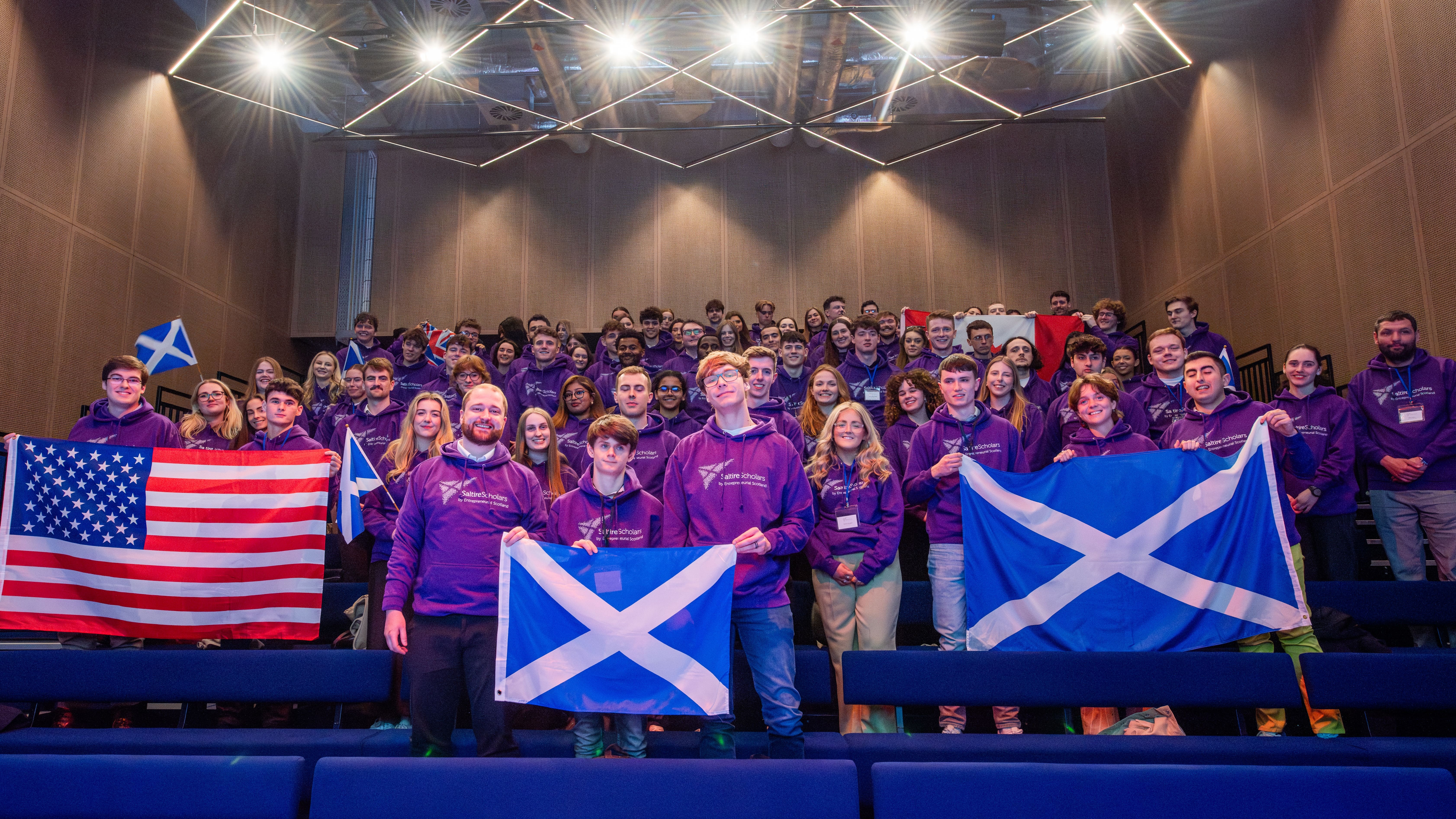 The Saltire Scholars Programme linked 195 students with internships across the world this summer (2024).