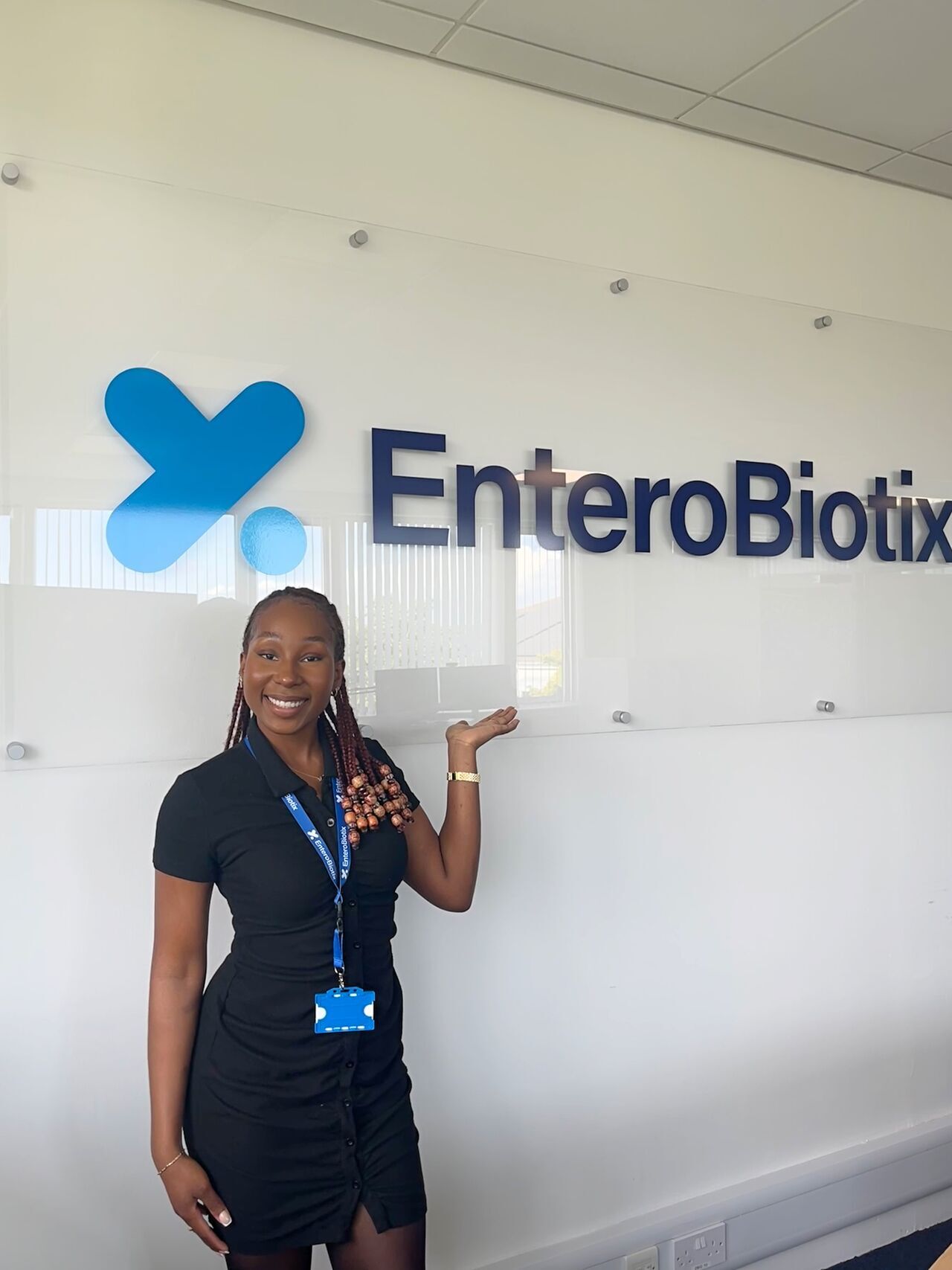 Toluwani Giwa, Technical Operations Intern, EnteroBiotix