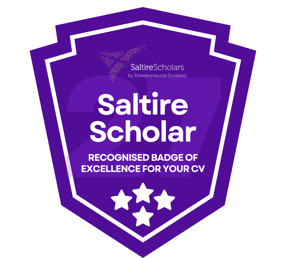 Saltire Scholars Badge of Excellence