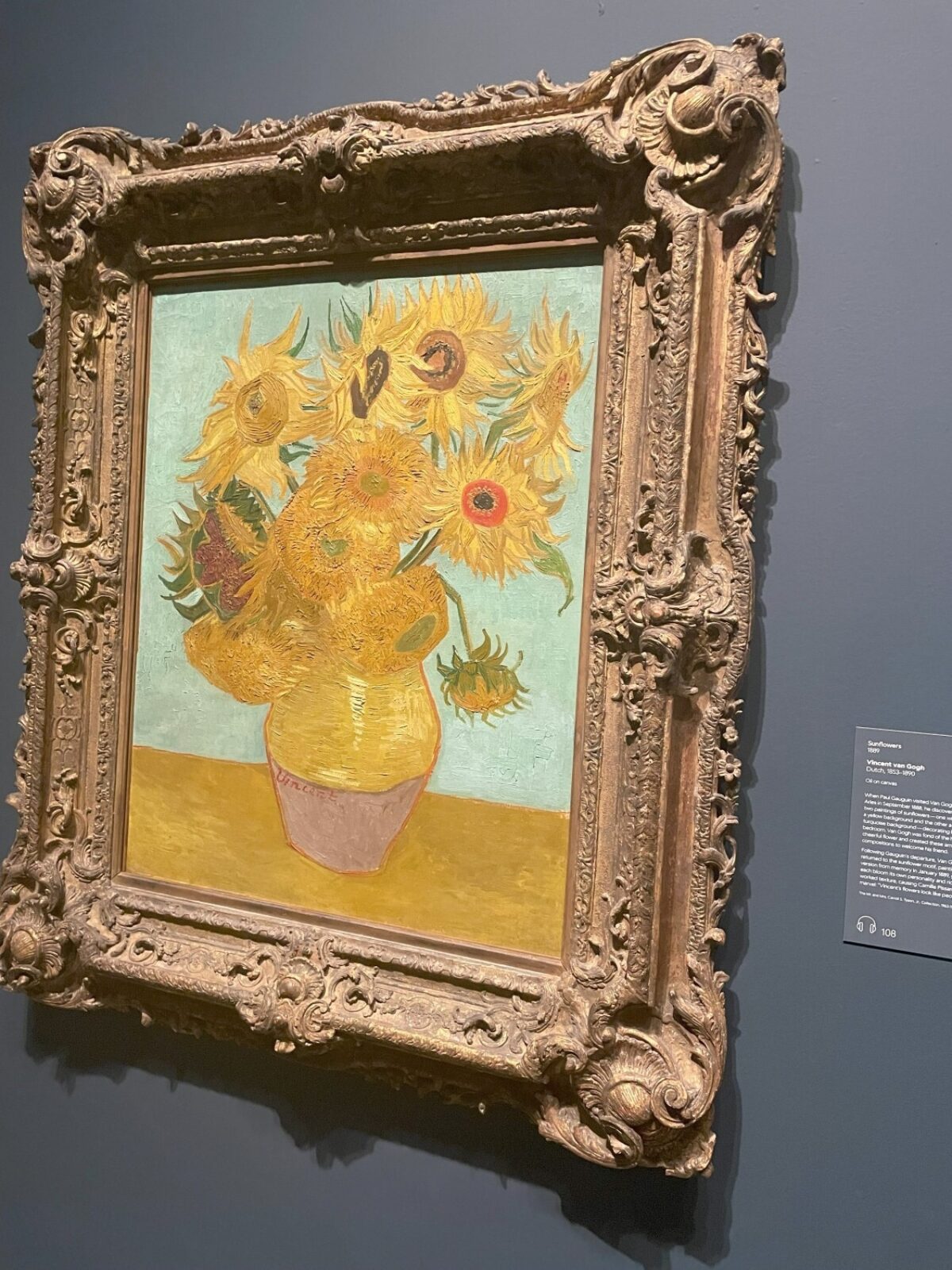 Sunflowers by Vincent Van Goough