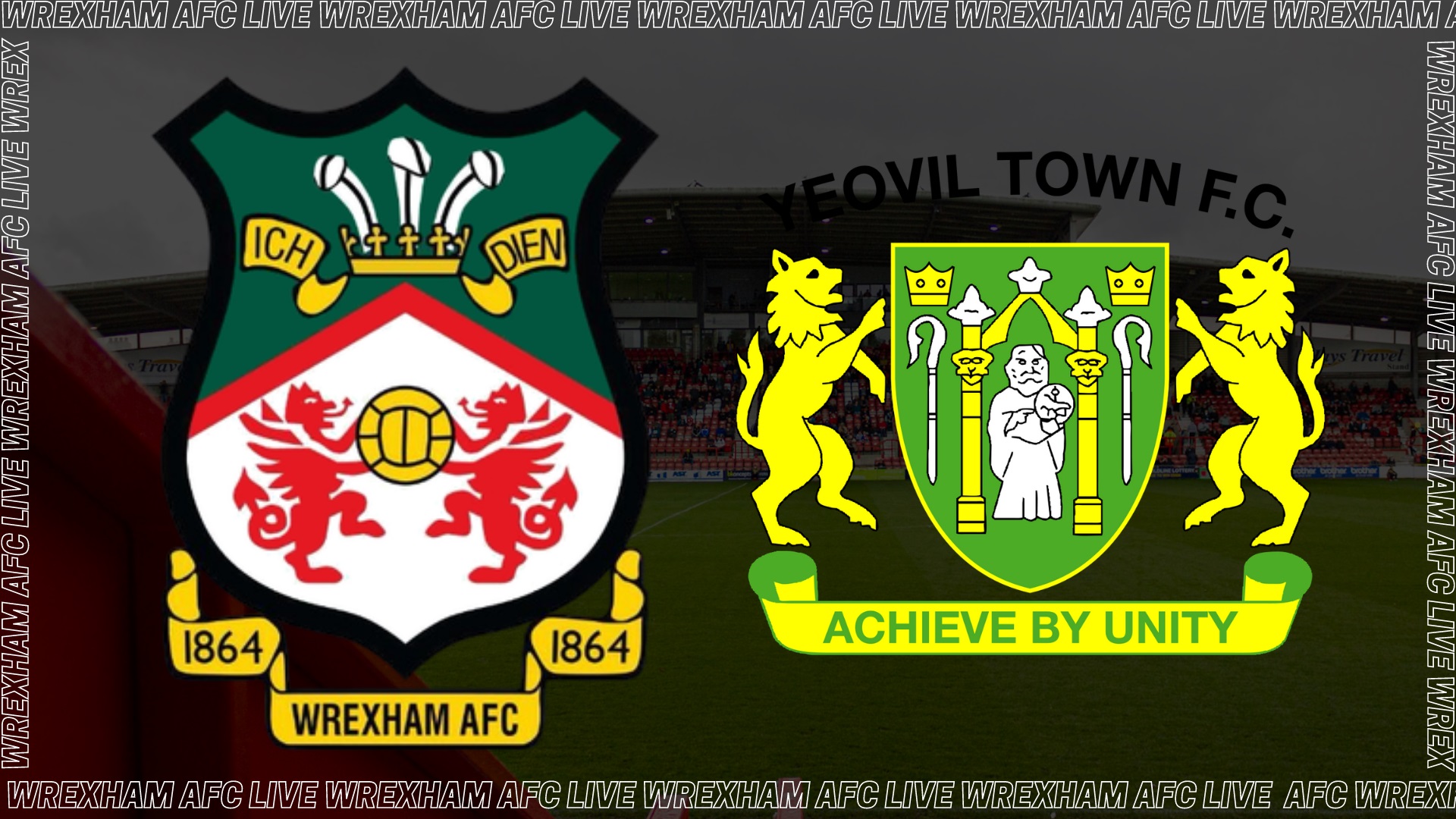 WE'RE LIVE: WREXHAM AFC (A)