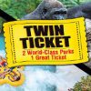 Twin Ticket (entrance to Loro Parque + Siam Park) with shuttle to Loro Parque