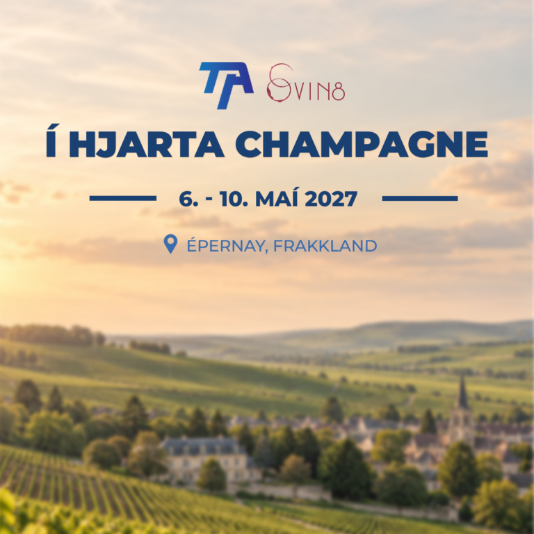 Í hjarta champagne cover