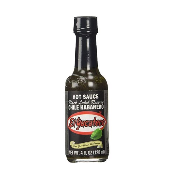 El Yucateco habanero negra 120ml