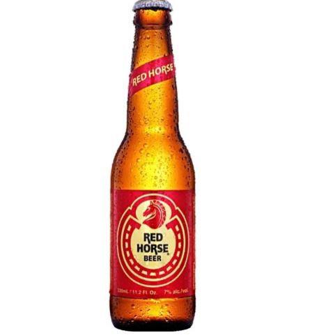 Red horse beer 330ml 24stk