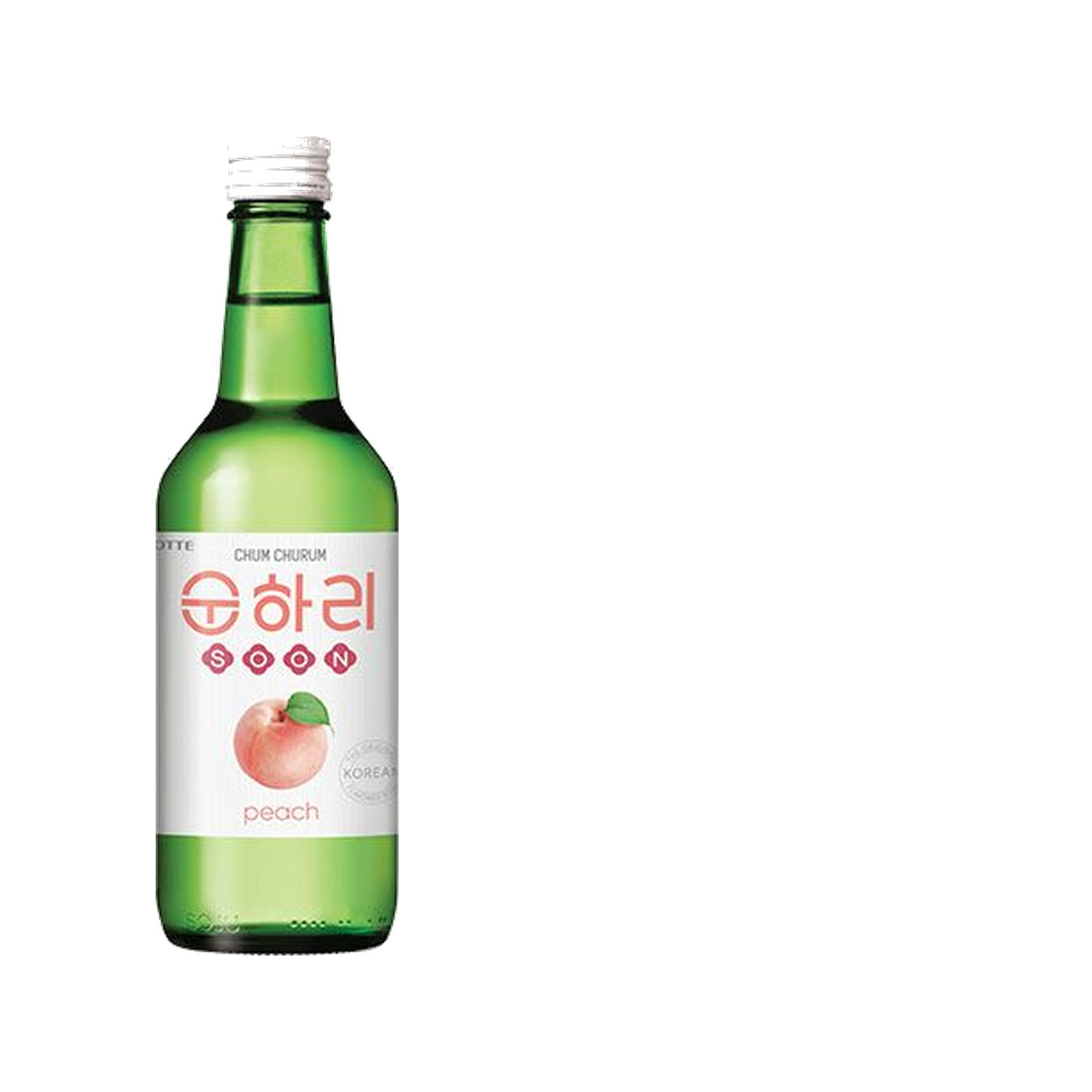 Chum Churum soju peach 12% 350ml