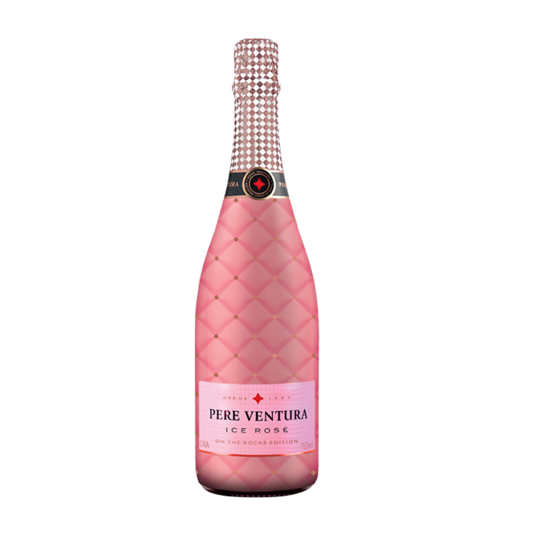 Pere Ventura cava – ICE ROSÉ Reserva Semi Sec 750ml