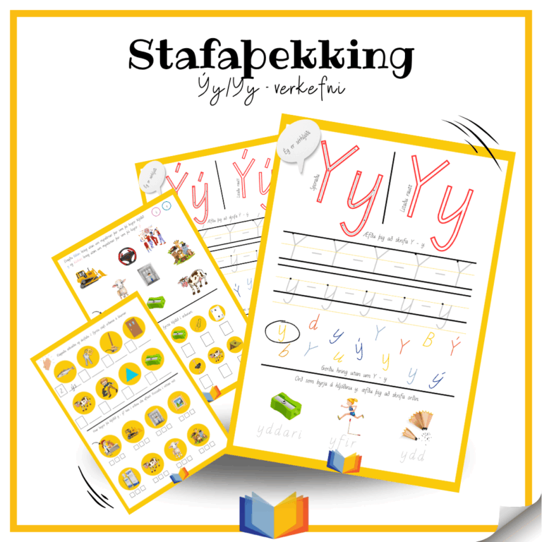 Stafaþekkingn y - ý