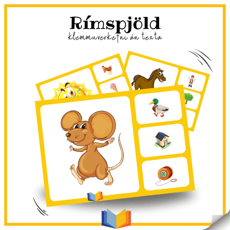 Rímspjöld án texta