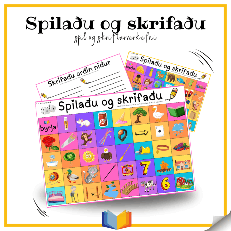 Lesum og litum