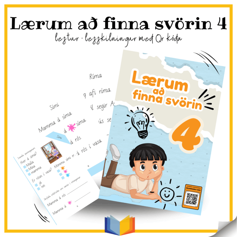 Lærum að finna svörin 4