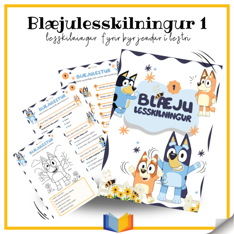 Blæjulesskilningur 1-2