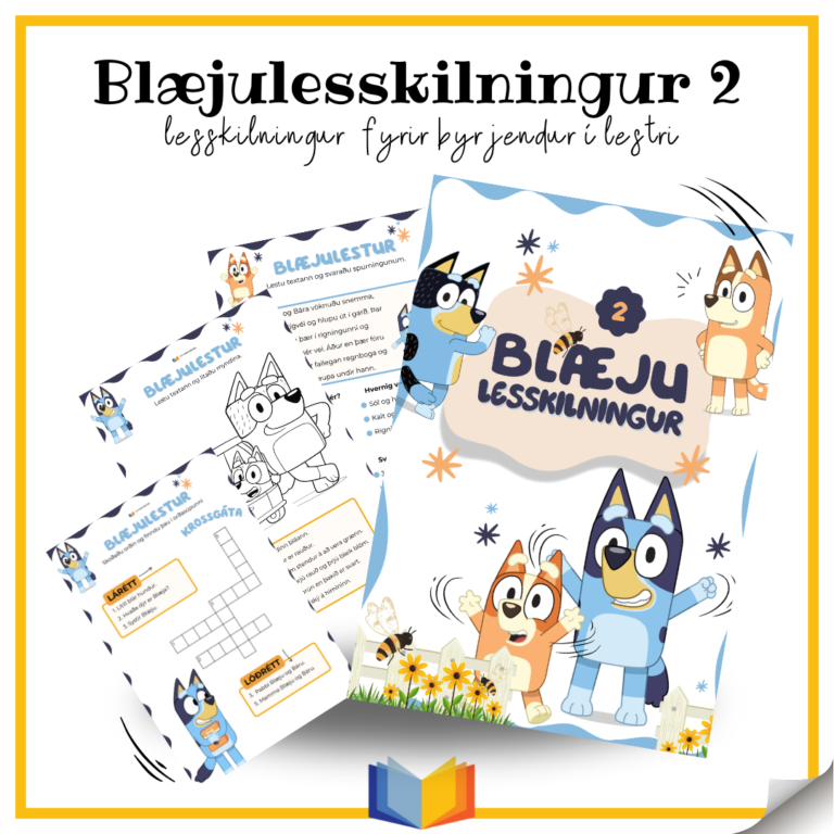 Blæjulesskilningur 1-3