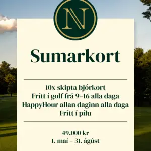 Sumarkort 2026