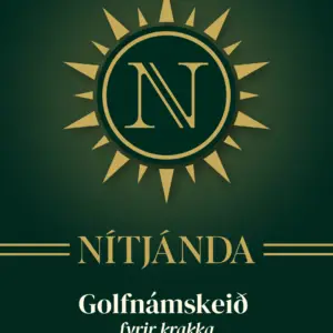 Golfnámskeið fyrir krakka