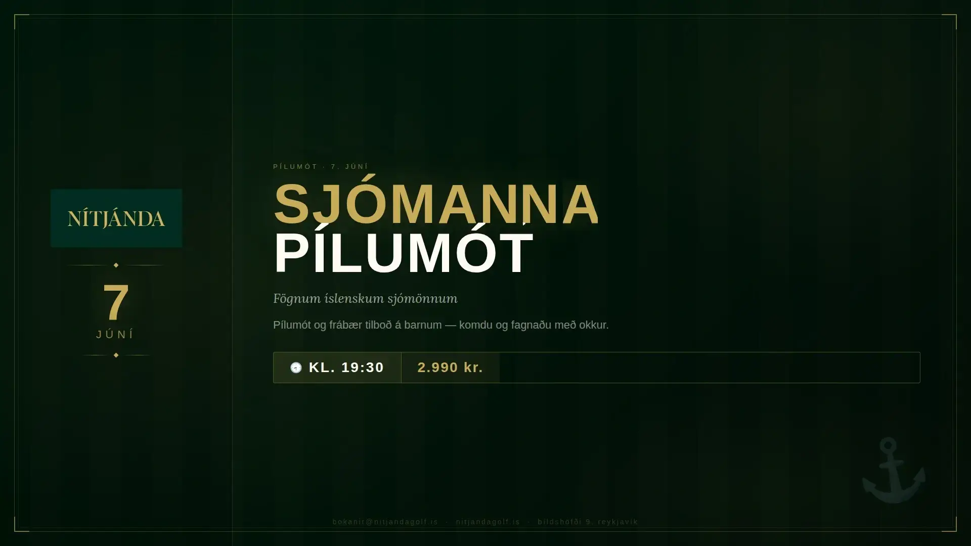 sjomannapilumot