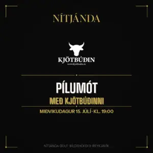 Kjötbúðin Pílumót 15. júlí kl. 19.00